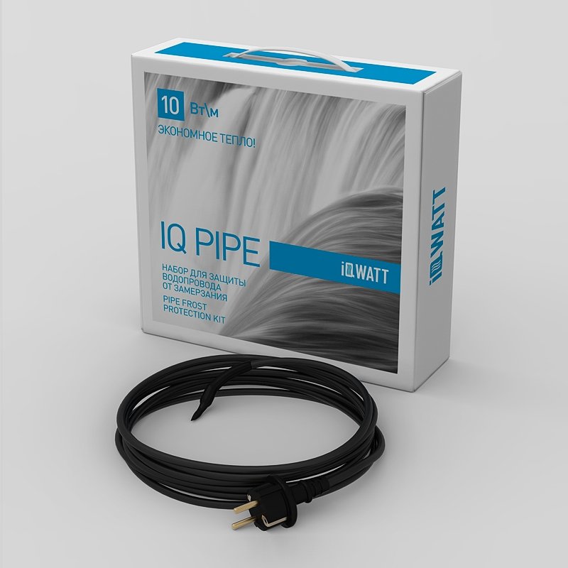Греющий кабель IQ PIPE 10 м.